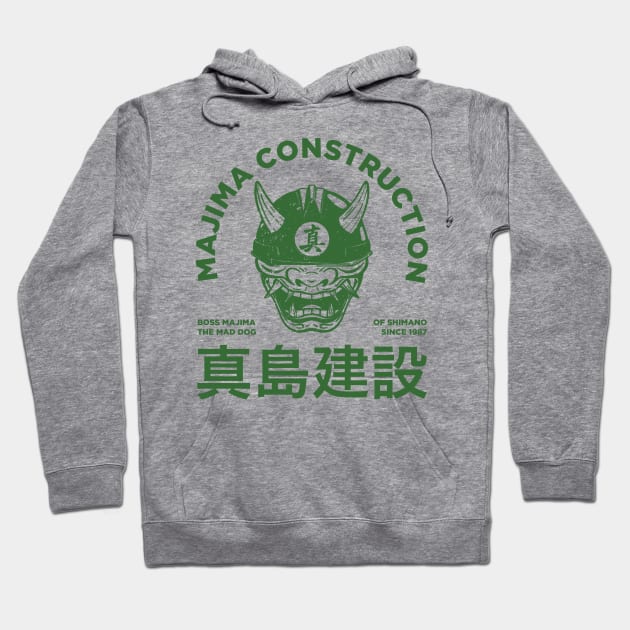 Majima Construction V1 Hoodie by Haunted House Tattoo